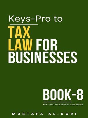 cover image of Keys-Pro to Tax Law for Businesses